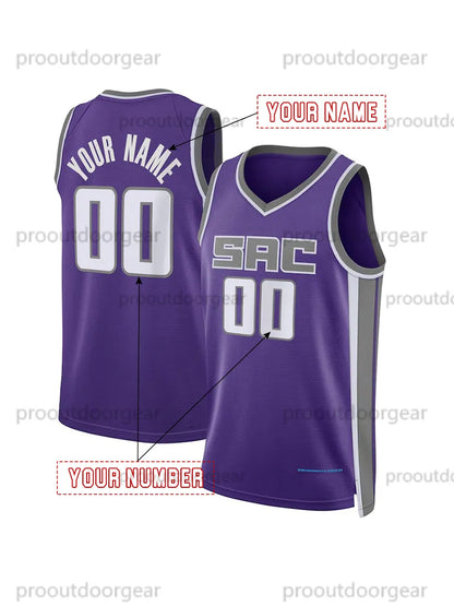 2025 Basketball Jersey 5 Fox Murray Sabonis Crawford Jerseys Mens Womens Youth S - SitterJersey.com