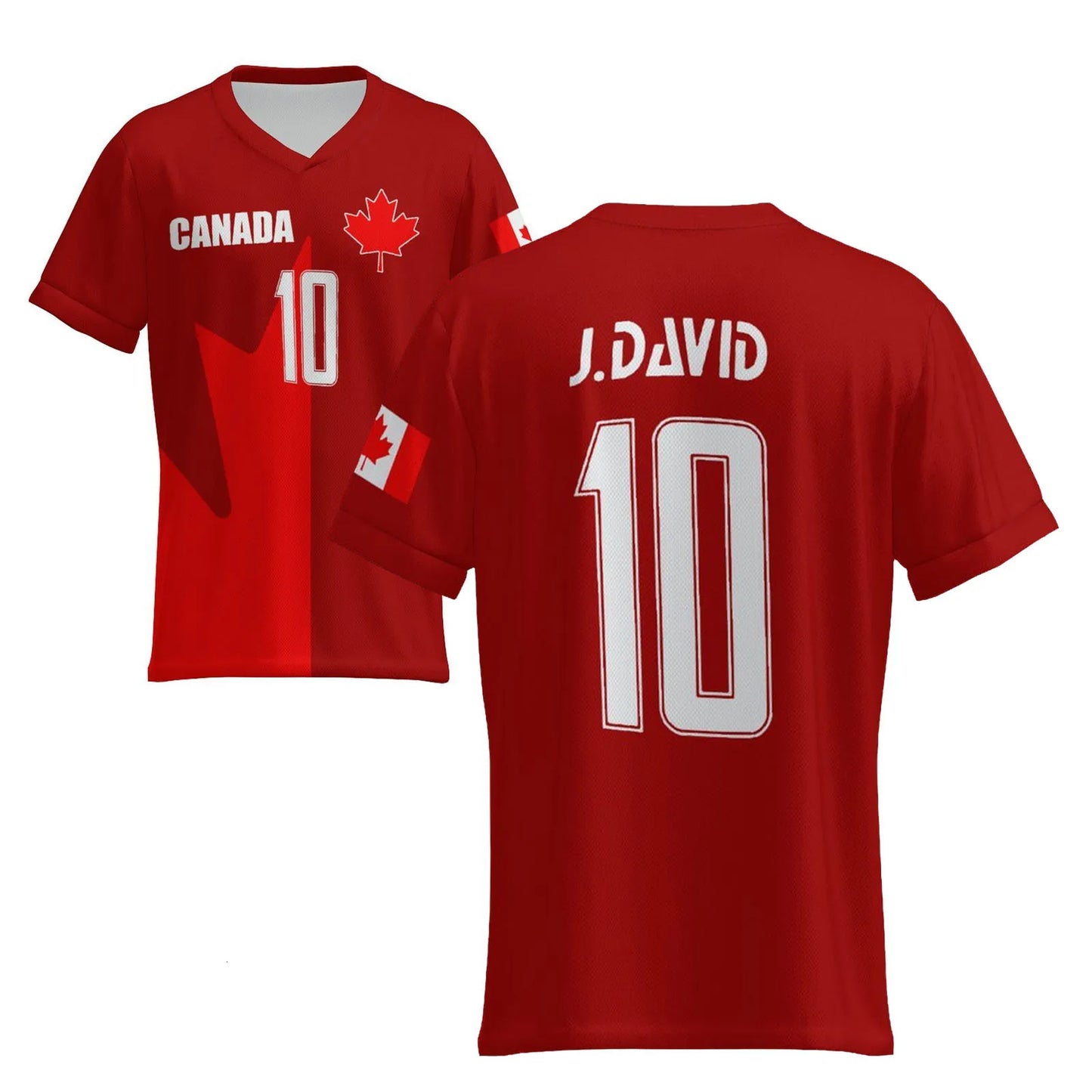 Canada Jersey Alphonso Davies NO 19 World Cup 2026 Canadian National Team Sports - SitterJersey.com
