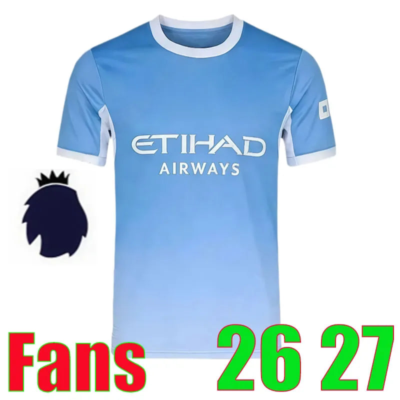 Soccer Jersey Man City 25 26 27 Man Citys HAALAND FODEN Soccer Jersey DONNARUMMA DOKU MARMOUSH GVARDIOL DE BRUYNE NICORetro ManchesterS City26 27 Football Shirt Man Kids Retro - SitterJersey.com