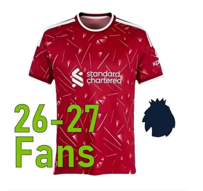 LFC 25 26 27 Liveropool Jersey ISAK WIRTZ EKITIKE M.SALAH VIRGIL Liveropool socc - SitterJersey.com