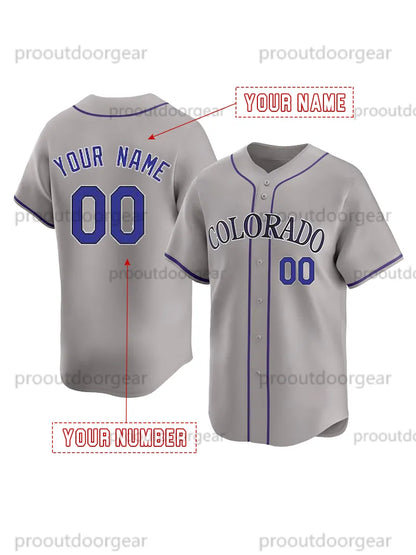 Baseball Jersey McMahon 19 Blackmon Jones Rodgers Mom Custom Sweatshirt - Embroi - SitterJersey.com