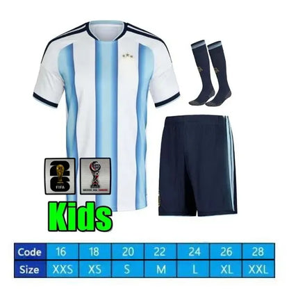 2026 Argentina World Cup 26 27 Soccer Jerseys MARADONA J ALVAREZ MESSIS DE PAUL  - SitterJersey.com