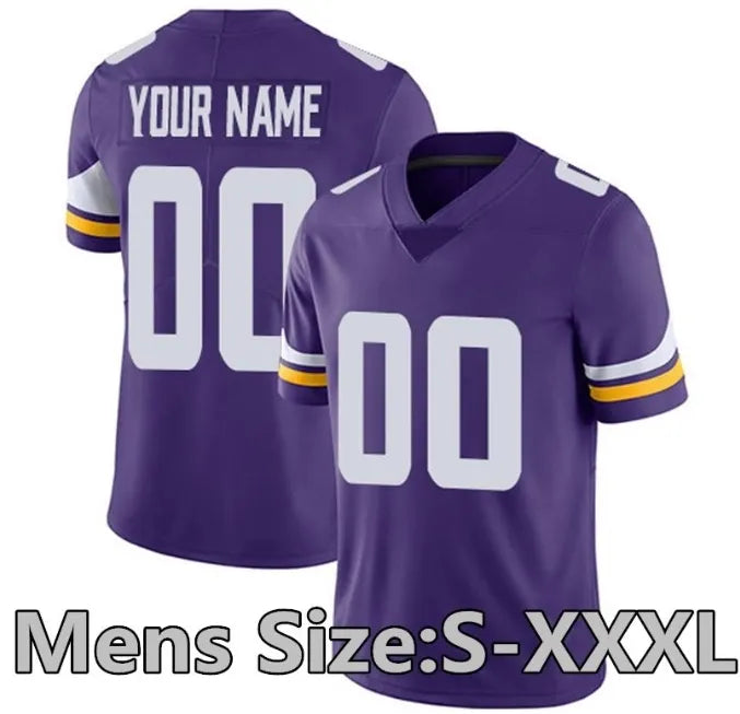 MinnesotaS J.J. McCarthy Addison Justin Jefferson VikingsSJersey Hockenson Kyler - SitterJersey.com