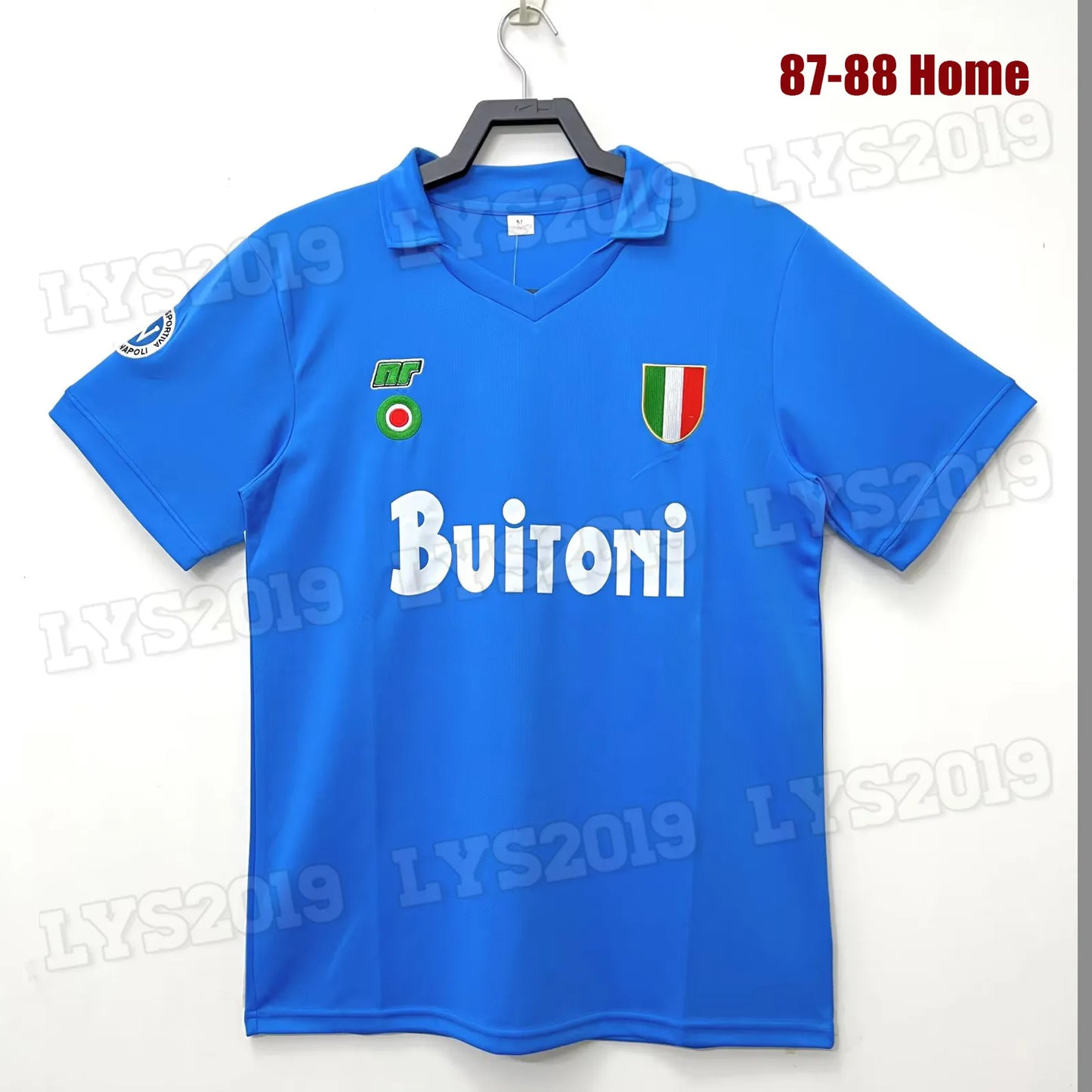 1987 1988 Retro Soccer Jerseys 87 88 Coppa Italia SSC Naples Maradona 10 Vintage - SitterJersey.com