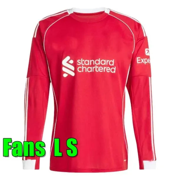 Liverpool Kit 25 26 27 Soccer Jerseys Mohamed Salah ISAK Wirtz Ekitike SZOBOSZLA - SitterJersey.com