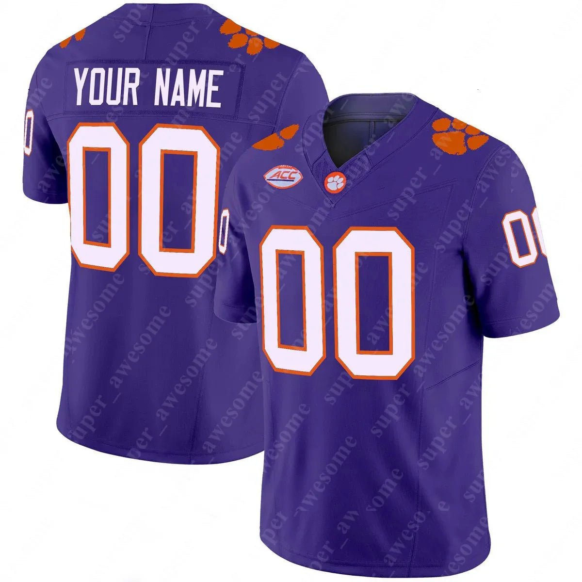 Cade Klubnik CU Tigers Football Jersey Adam Randall TJ Parker Antonio Williams B - SitterJersey.com