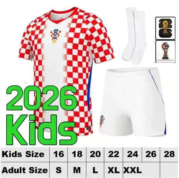 Modric 2026 World Cup Croatia Soccer Jerseys FANS Player 26 27 PERISIC Football  - SitterJersey.com