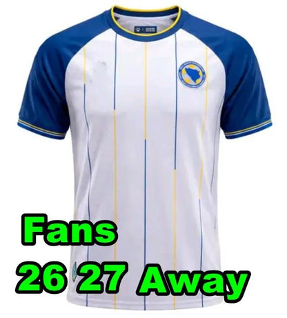2026 Bosnia-Herzegovina World Cup Jerseys Bosnia and Herzegovina Dzeko Soccer Je - SitterJersey.com