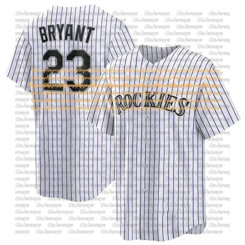 Colorados Rockies Jersey Kris Bryant Ezequiel Tovar Hunter Goodman Jake McCarthy - SitterJersey.com