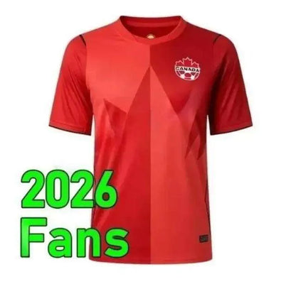 canada soccer jersey 2026 World Cup J.DAVID DAVIES LARIN 26 27 CAVALLINI MILLAR  - SitterJersey.com