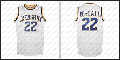 #22 CRUZ RICHMOND Men's Basketball Jersey Sweatshirt - Embroidered Movie Mesh Le - SitterJersey.com