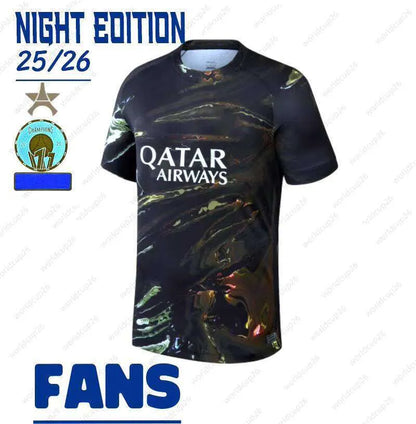 25/26 Season 1:1 Soccer Football Jersey Outdoor Sports Shirt Dembele Doue Kvarat - SitterJersey.com