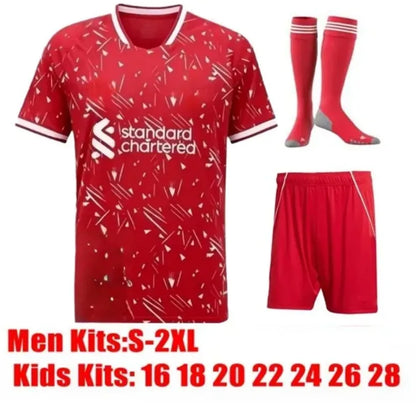 liverpool 26 27 Mohamed Salah ISAK wirtz Ekitike SZOBOSZLAI football jersey MAC  - SitterJersey.com