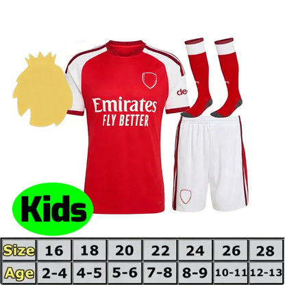 Champions kit 26 27 SAKA ODBCAARD RICE HAVERTZ CYOKERES 2026 arsenaly football t - SitterJersey.com