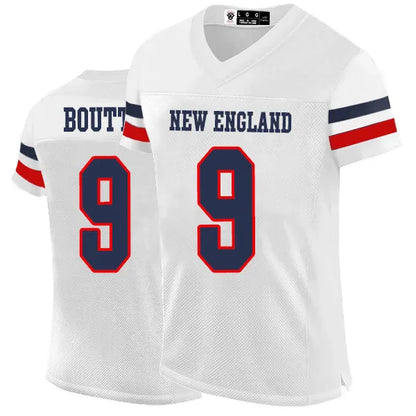10 Drake Maye Football Jerseys Christian Gonzalez Rhamondre Stevenson Demario Do - SitterJersey.com