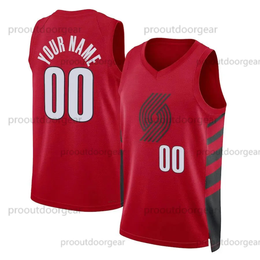2025 Basketball Jersey Clingan Simons Avdija Banton Custom Jerseys Sweatshirt -  - SitterJersey.com