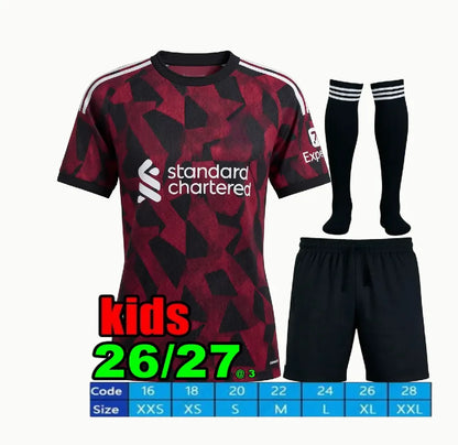 26 27 Liverpool ISAK DIOGO JOTA WIRTZ FRIMPONG KERKEZ MAC ALLISTER EKITIKE Szobo - SitterJersey.com