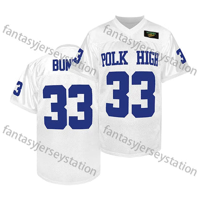 IN STOCK Men's 95 Football Movie Jersey Red Hennessy Queens Bridge Football Jers - SitterJersey.com
