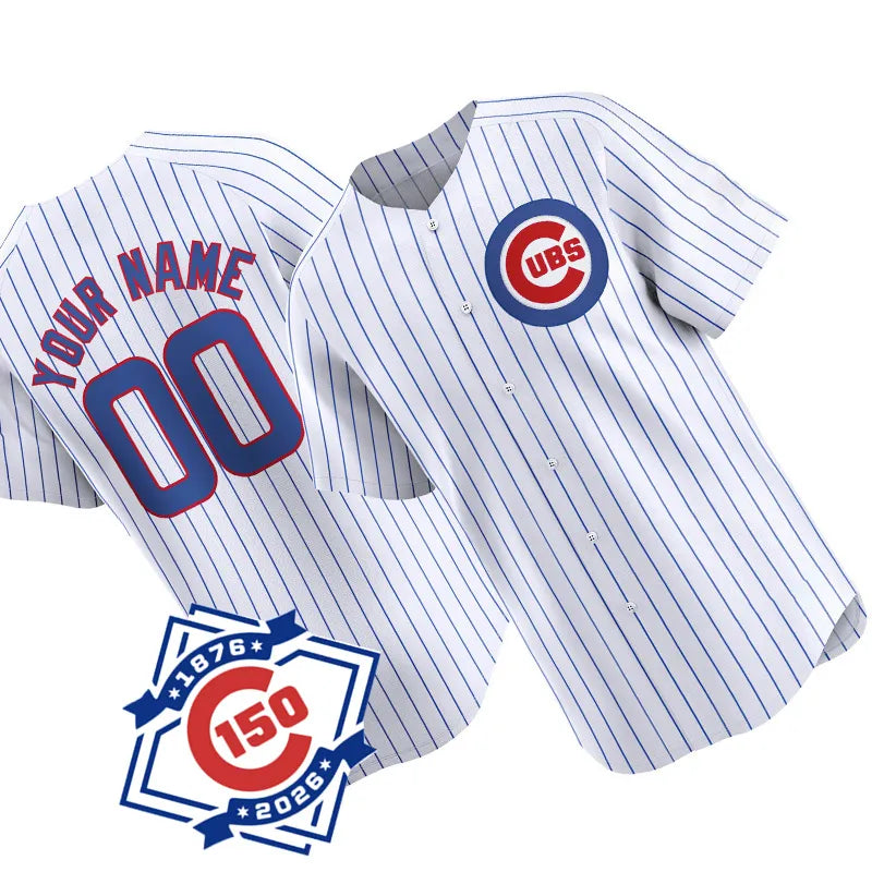USA 250 Fourth of July Baseball Jerseys Chicagos Cubs jersey 150th Anniversary 7 - SitterJersey.com