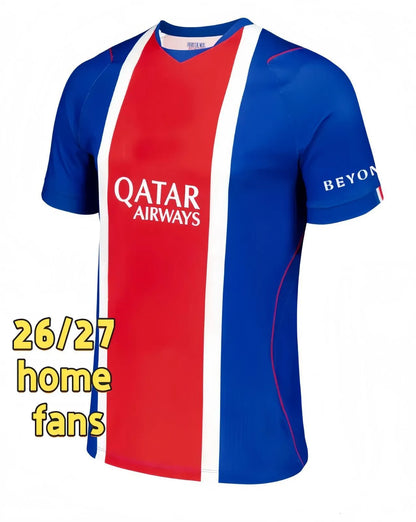 Psge jersey 26 27 DEMBELE HAKIMI BARCOLA NEVES ZAIRE EMERY DONNARUMMA MARQUINHOS - SitterJersey.com