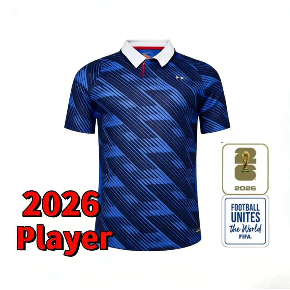UK Stock Maillot France 2026 France Jersey Worldcup Soccer Jereys MBAPPE GIROUD  - SitterJersey.com