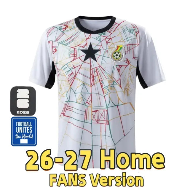 ghana jersey 2026 worldcup J.AYEW A.AYEW KUDUS SEMENYO WILLIAMS soccer jersey PA - SitterJersey.com