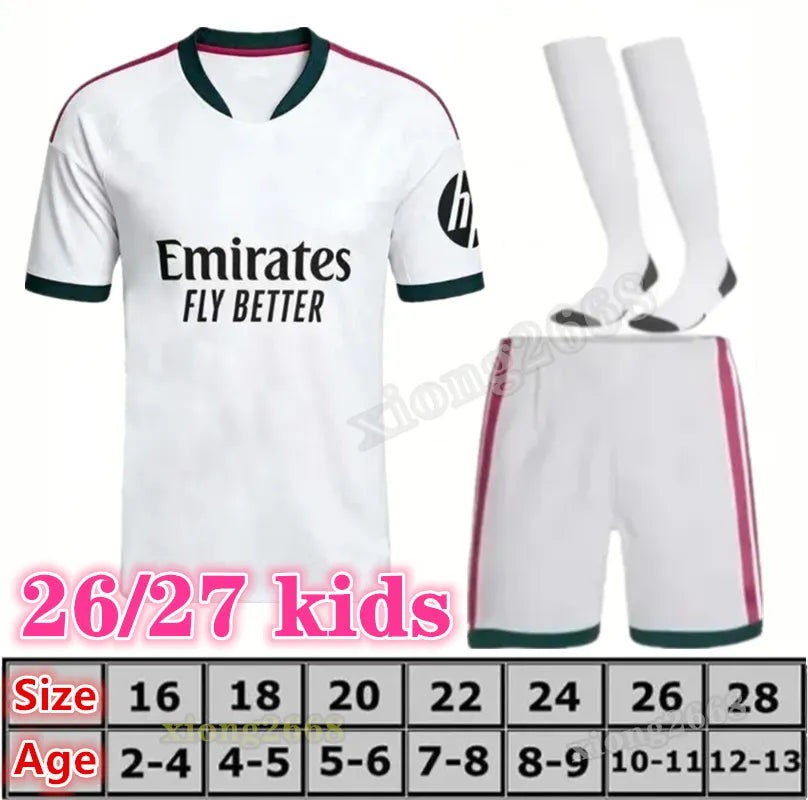 2026 Reals Madrid Soccer Jerseys kids football kits MBAPPE BELLINGHAM VINI JR Sh - SitterJersey.com