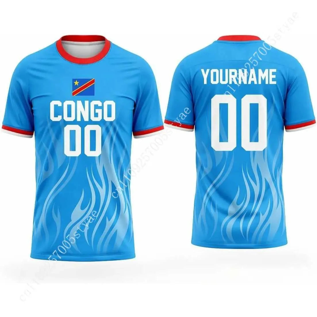 congo jersey 2026 world cup soccer jerseys national team T.BONGONDA F.MAYELE hom - SitterJersey.com