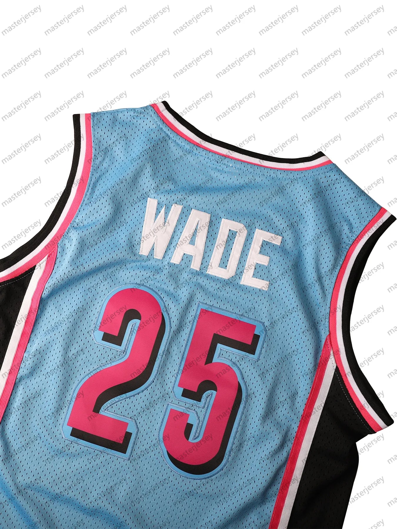 #25 WADE Men's Basketball Jersey Sweatshirt - Embroidered Movie Mesh Letters \u0 - SitterJersey.com