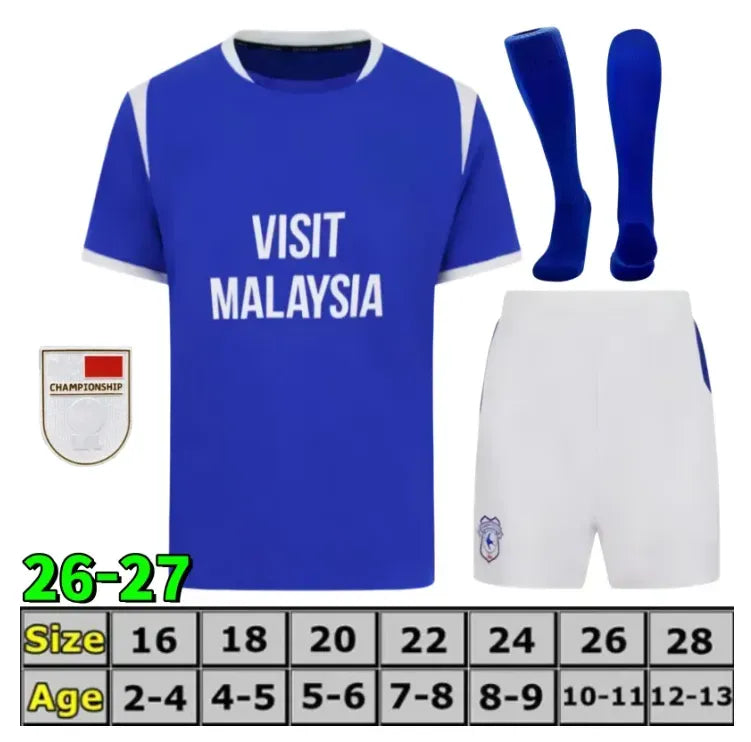Cardiff City 26 27 Jersey 2026 Soccer Jerseys Home AWAY Fans Player Men kids Fan - SitterJersey.com