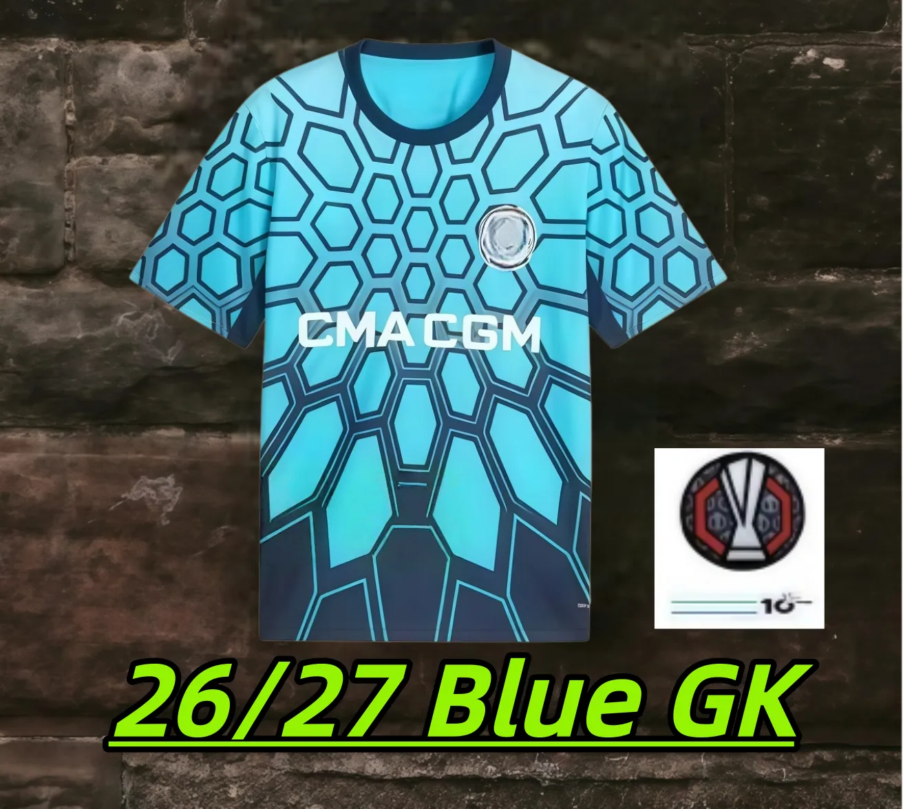26 27 Maillot Marseille 2027 OM Monumentale Soccer Jerseys GREENWOOD RULLI BALER - SitterJersey.com