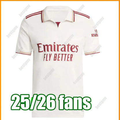 2026 2027 SAKA ZUBIMENDI GYOKERES EZE Arsenally soccer jerseys HINCAPIE DOWMAN O - SitterJersey.com
