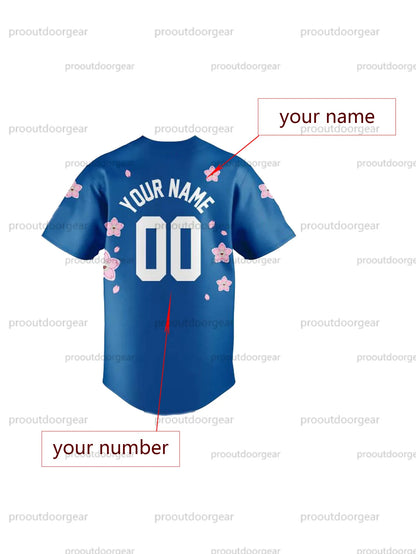 Ohtani Baseball Jersey Freeman Betts Yamamoto Edman Custom Sweatshirt - Embroide - SitterJersey.com