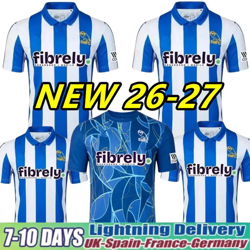 3XL 4XL 26 27 Sheffields Wednesdays soccer jerseys 2026 Will Vaulks Callum Pater - SitterJersey.com