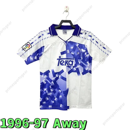 camiseta realmadrid Retro Soccer Jerseys Finals Football Shirt GUTI BENZEMA SEED - SitterJersey.com