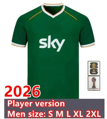 Ireland Soccer Jerseys Kit DOHERTY DUFFY St.Patrick's Day 2025 2026 Home Green W - SitterJersey.com