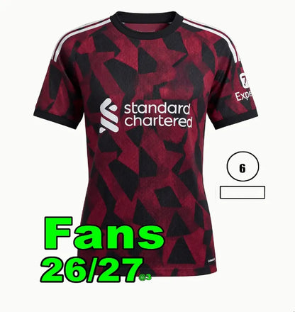26 27 Liverpool ISAK DIOGO JOTA WIRTZ FRIMPONG KERKEZ MAC ALLISTER EKITIKE Szobo - SitterJersey.com