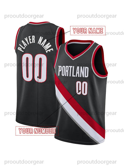 2025 Basketball Jersey Clingan Simons Avdija Banton Custom Jerseys Sweatshirt -  - SitterJersey.com