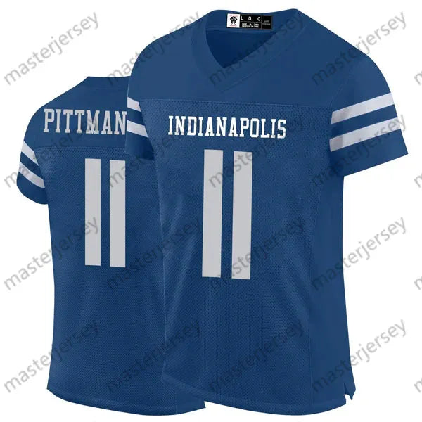 28 Taylor Richardson Flacco Downs Pittman Jr. 2024 Cities Football Jerseys Pierc - SitterJersey.com
