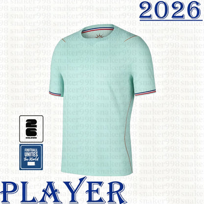 tshirt france world cup 2026 Jerseys French Kylian Mbappe Dembele Doue Soccer Je - SitterJersey.com