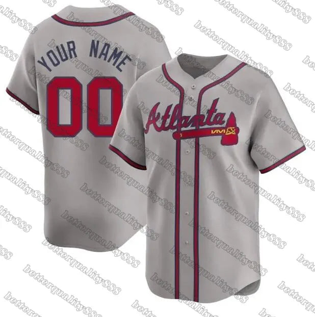 All-Star USA250 250th Ronald Acuna Jr. Braves Baseball Jersey 1 Ozzie Albies Spe - SitterJersey.com