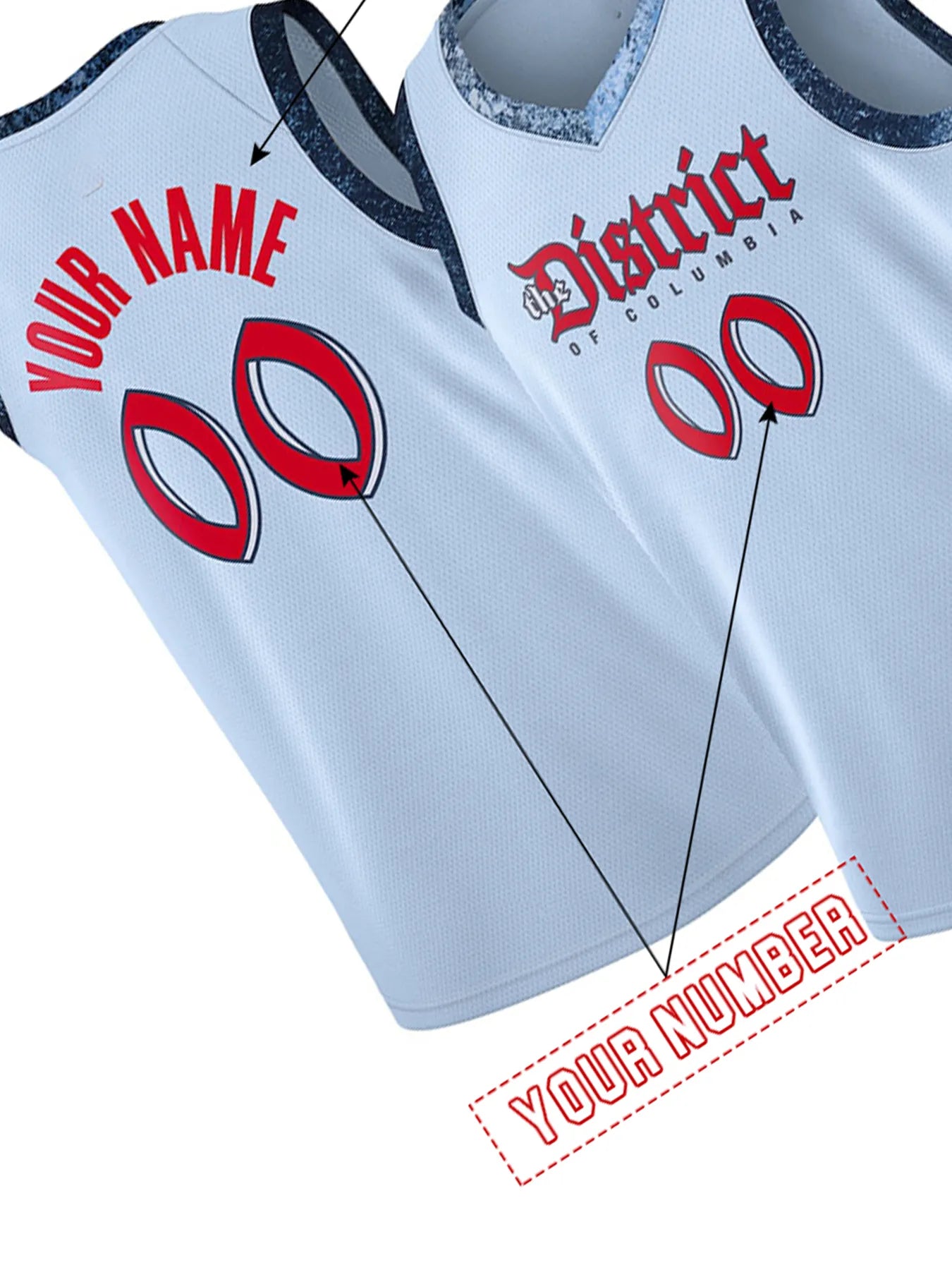 Custom 4 AJ Dybantsa Basketball Jerseys Trae Young Anthony Davis Alex Sarr Bub C - SitterJersey.com