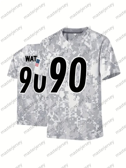 2024 Camo Salute To Service Pullover Football Jersey individuation Custom Any Na - SitterJersey.com