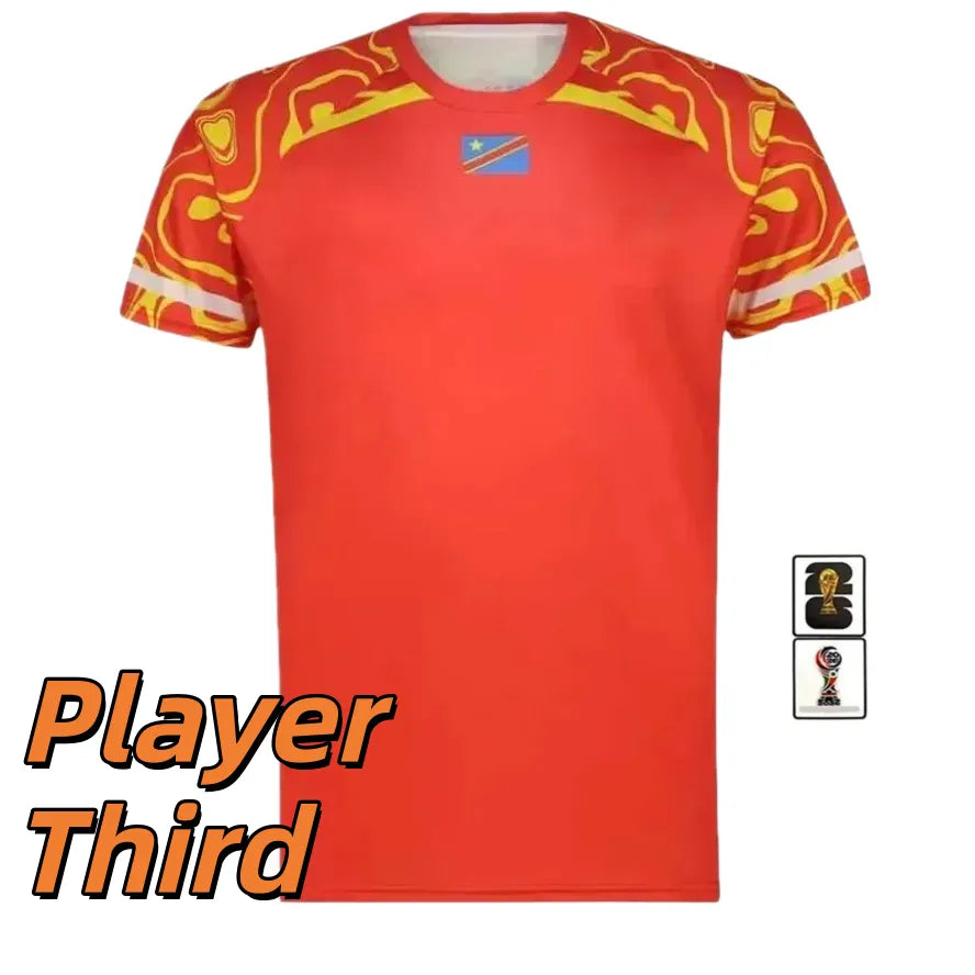 congo jersey 2026 world cup soccer jerseys national team T.BONGONDA F.MAYELE hom - SitterJersey.com