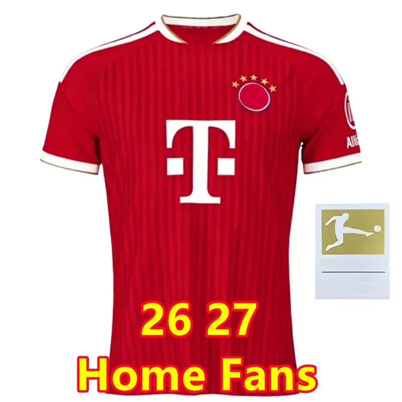 26 27 BayernS KANE MUSIALA OLISE soccer jerseys PAULOUIC LUIS DIAZ DAVIES MULLER - SitterJersey.com