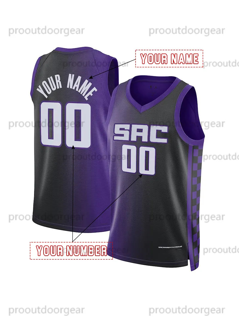 2025 Basketball Jersey 5 Fox Murray Sabonis Crawford Jerseys Mens Womens Youth S - SitterJersey.com