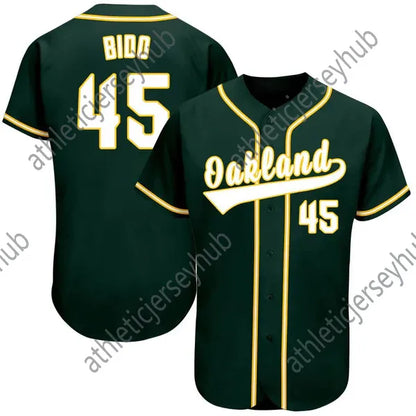 Mens Custom Stitched Baseball Jerseys - 9 Reggie, 26 Matt, 24 Rickey, 2 Khris, 2 - SitterJersey.com