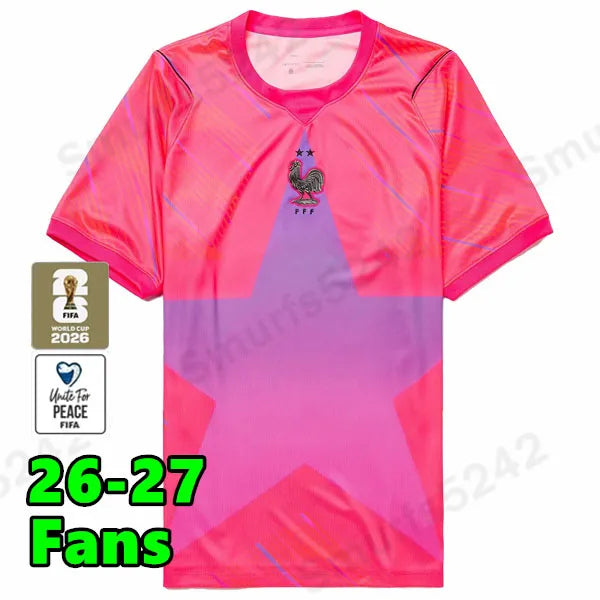 NEW 26 27 France jersey 2026 World Cup french soccer jerseys MBAPPE THAUVIN BARC - SitterJersey.com