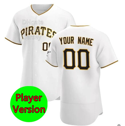 2026 City Pittsburghs Pirates Jersey Paul Skenes Roberto Clemente Konnor Griffin - SitterJersey.com
