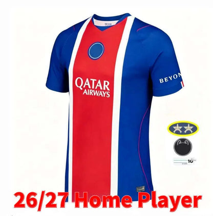 Psges Jersey 25 26 27 Ousmane Dembele Kvaratskhelia Maillot De Football Shirt To - SitterJersey.com
